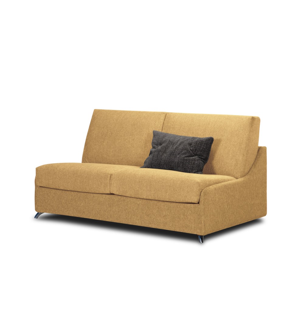Canapé lit Louise : compact, confortable et démontable en tissu