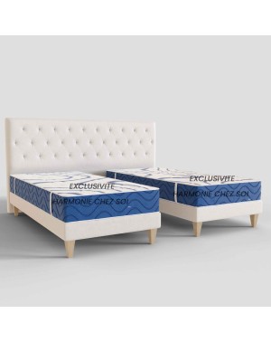 Matelas latex Dunlopillo - Aiglon - Lit Jumeau