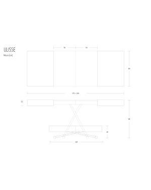 Table relevable Ulisse